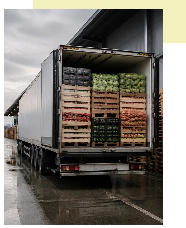 Перевозка плодоовощной продукции в Верхнего Уфалей по цене от 5117 р. | Агросервис-Врф